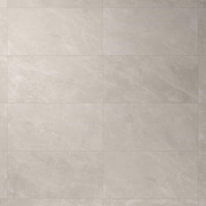 Monolith Linen White 23.62 in. x 47.24 in. Matte Porcelain Floor and Wall Tile (15.49 sq. ft./Case)