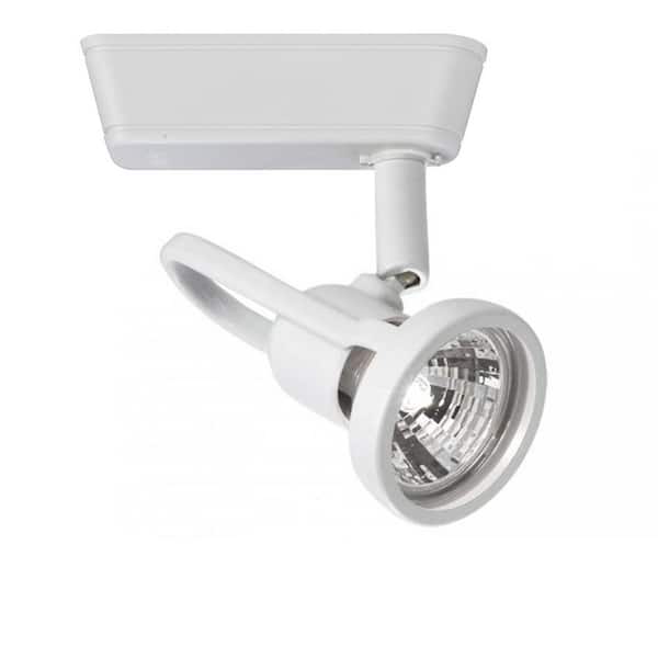 WAC LIMITED 1-Light 50-Watt White Low Voltage Track Head for H Track