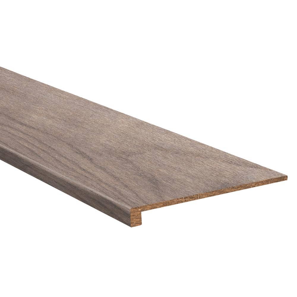 Baker Cove 0.63 in. T x 11.25 in. W x 48 in. L Engineered Hardwood Stair Tread Eased Edge Molding (2-pieces/case) price history on PriceWatchPro