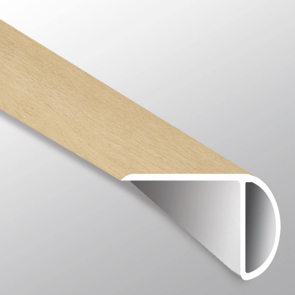 Birch Breeze 1 in. T x 2.23 in. W x 94 in. L Luxury Vinyl Overlapping Stair