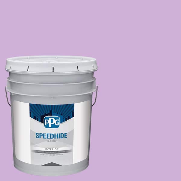 SPEEDHIDE 5 gal. PPG1250-4 Sea Lavender Ultra Flat Interior Paint