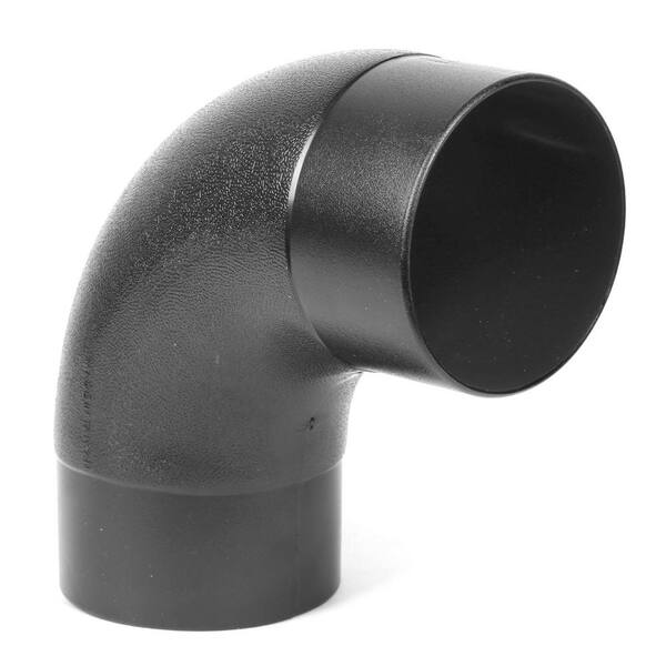 thumbnail image 2 of WOODRIVER Dust Connection 4\" Flanged Elbow Fitting For Dust Collection... 2 of 9