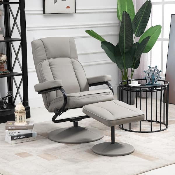 Homer Grey Fabric Office Chair