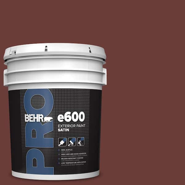 BEHR PRO 5 gal. #BXC-69 Cimarron Satin Exterior Paint
