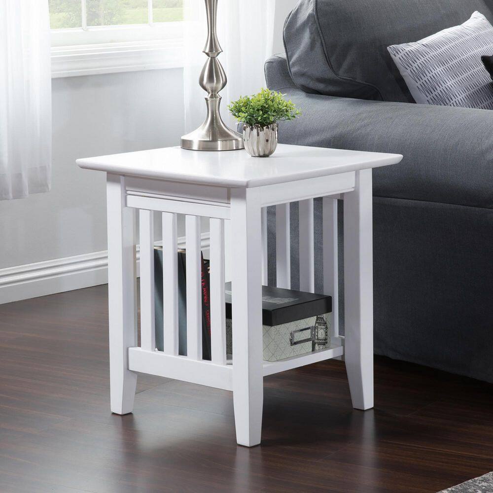 Mission Walnut End Table - thumbnail 10