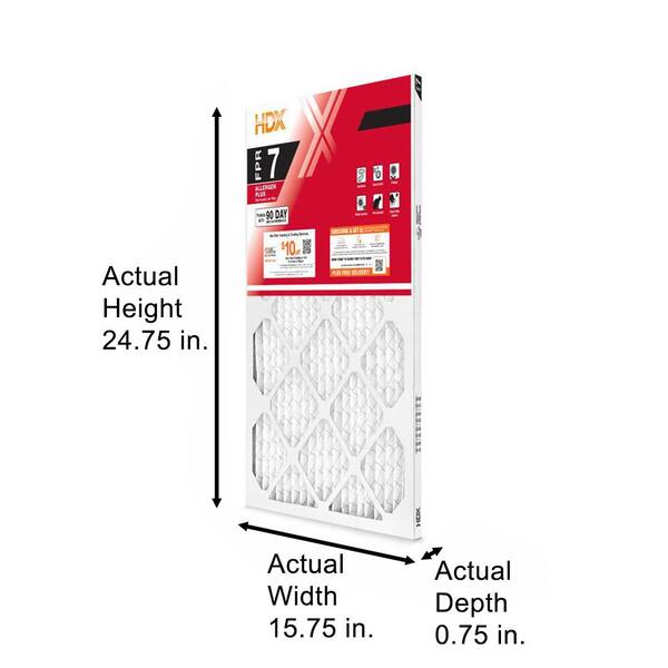 Honeywell air deals filter 16x25x1