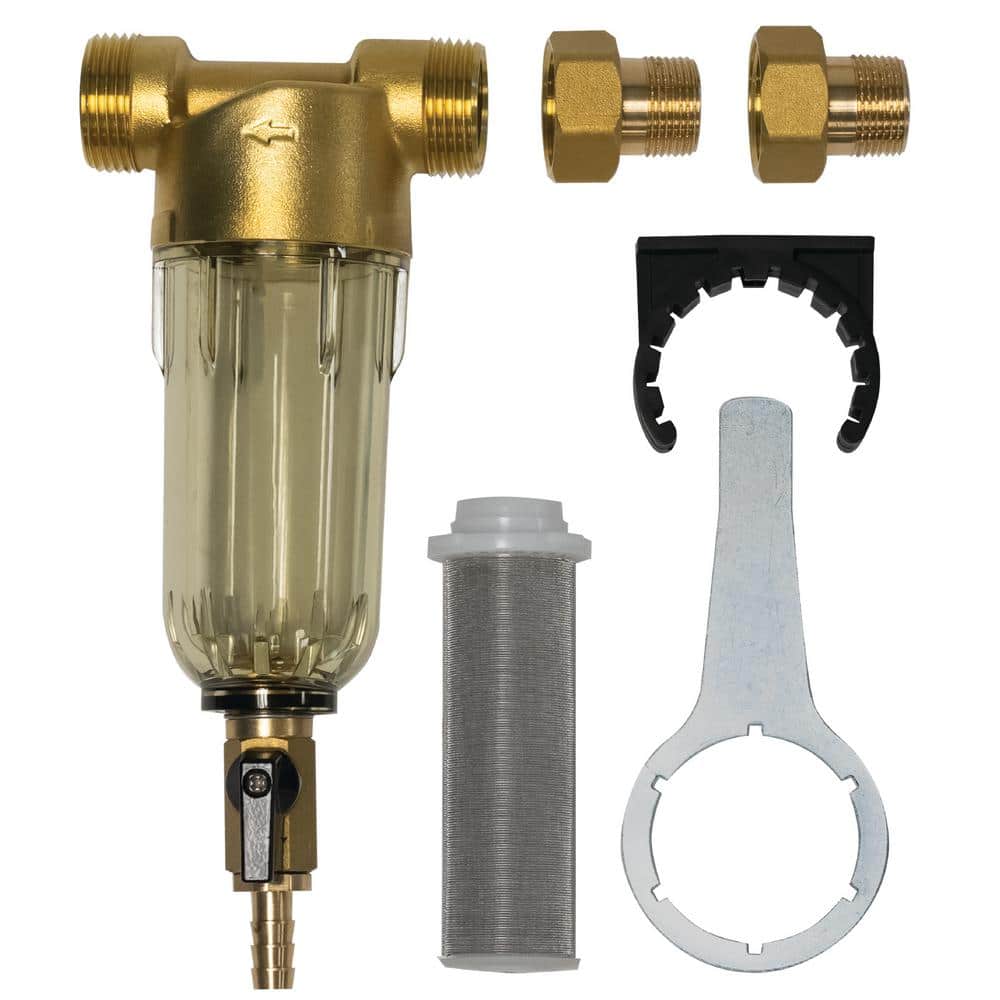 Whole House Spin Down Water Filtration System 50 Micron Reusable Sediment Filter Cartridge 1 in. and 3/4 in. Compatible price history on PriceWatchPro