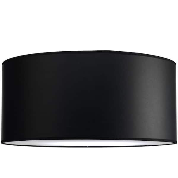 Progress Lighting Markor Collection Black Parchment Accessory Shade