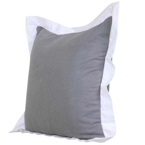 Allegra Rectangular Pillow Cover & Insert Etta Avenue Color: Light Gray