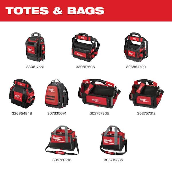 Milwaukee PACKOUT 10 in. Structured Tote 48-22-8311 - The Home Depot