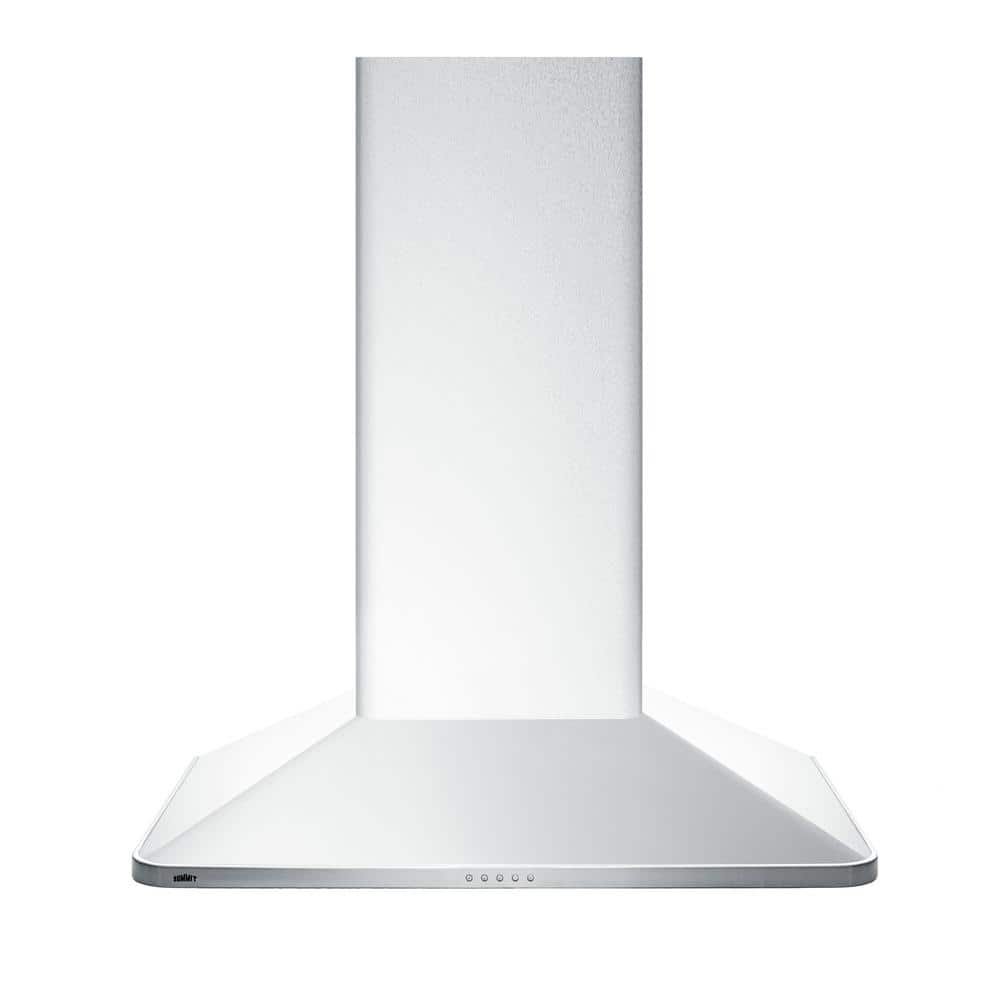 30 in. Convertible Wall Mount Range Hood in Stainless Steel with 2 Charcoal Filters