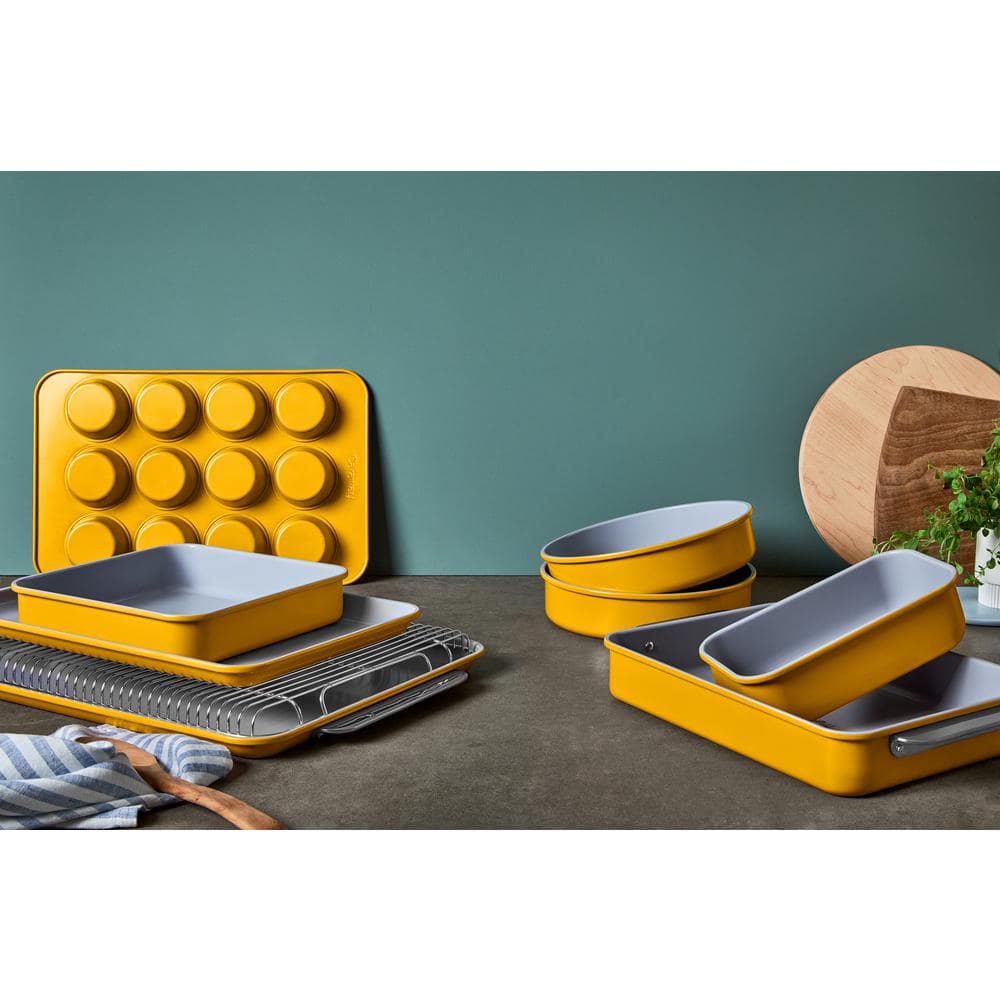 Marigold Nonstick Ceramic 7-Piece Bakeware Set