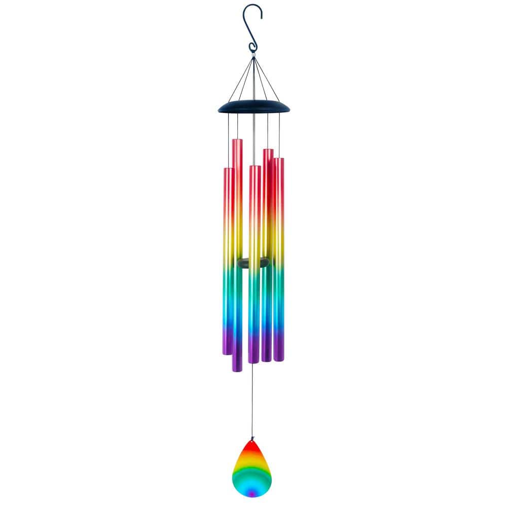 Red Carpet Studios Chime Rainbow Large 10303 The Home Depot