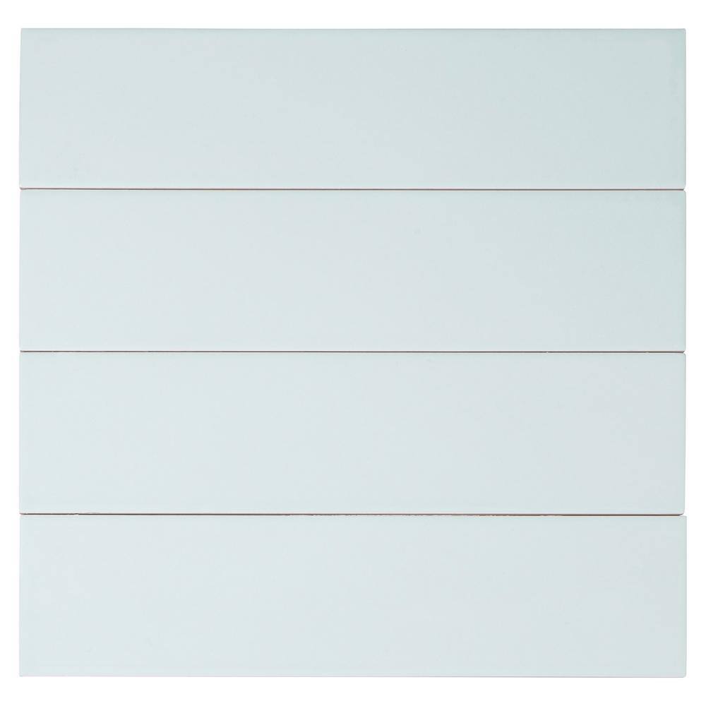 Galor-Nayim 3" x 12" Glossy White Ceramic Subway Tile