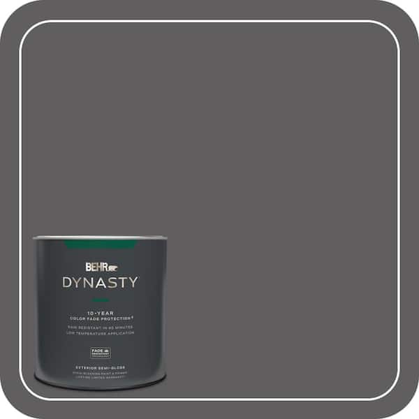 BEHR DYNASTY 1 qt. #T17-10 Shades On Semi-Gloss Exterior Stain-Blocking Paint & Primer