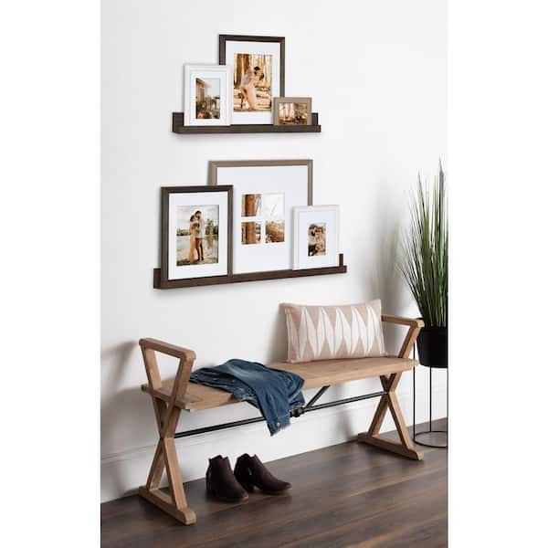 Bordeaux Gray Picture Frame (Set of )
