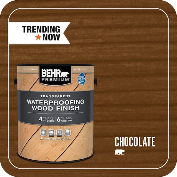 Reviews for BEHR PREMIUM 1 gal. #T-129 Chocolate Transparent