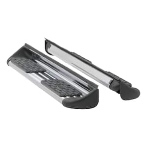 Polished Stainless Truck Side Entry Steps, Select Ford F-250, F-350, F-450, F-550 Super Duty Crew Cab