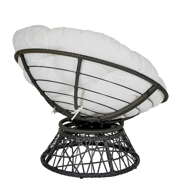 black papasan chair frame