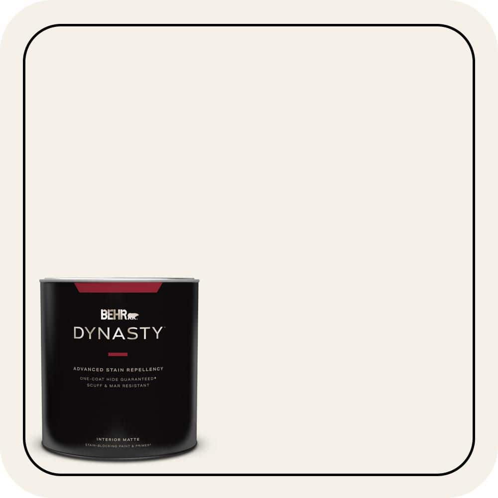 1 qt. #W-B-200 Popped Corn Matte Interior Stain-Blocking Paint & Primer product image for price tracking