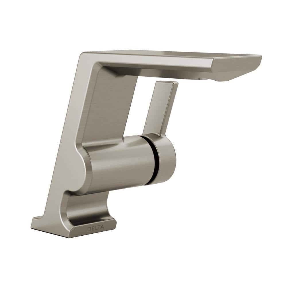 Sleek Pivotal 5.5" Stainless Steel Single Hole Faucet with ADA Compliance