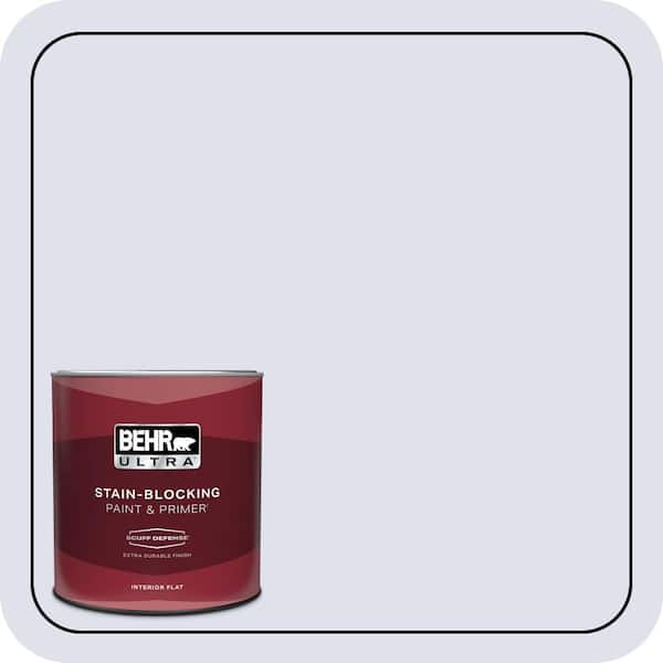 BEHR ULTRA 1 qt. #600A-1 December Dawn Extra Durable Flat Interior Paint & Primer