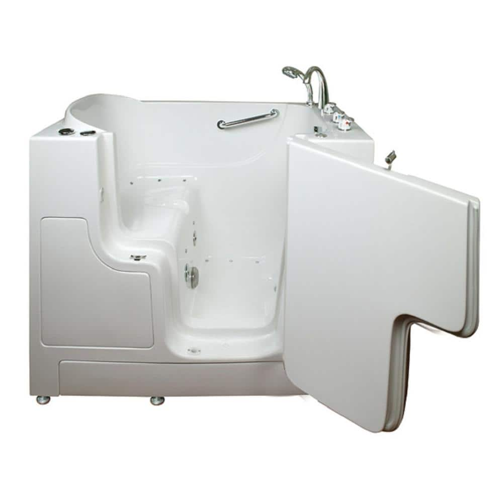 Homeward Bath Avora Bath 52 in. x 30 in. Transfer Whirlpool and Air