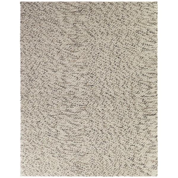 Pebbles Cream 8 ft. x 10 ft. Area Rug