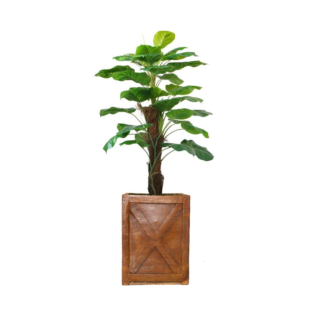 VINTAGE HOME 57 in. Artificial Real touch greenery in Fiberstone