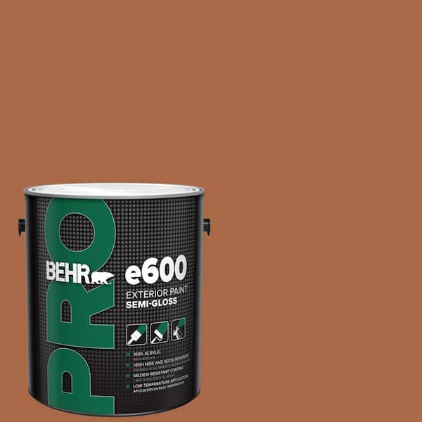 1 gal. #PPU3-16 Maple Glaze Semi-Gloss Acrylic Exterior Paint