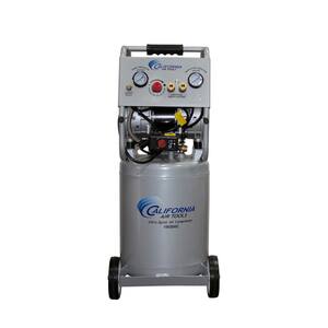 10 Gal. 2.0 HP Aluminum Rust-Free Air Tank Ultra-Quiet and Oil-Free Electric Air Compressor with Automatic Drain Valve