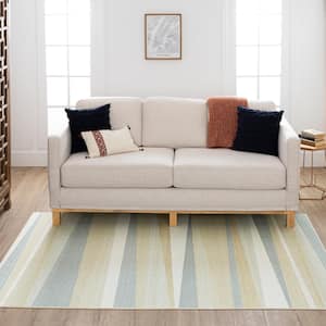 Horizon Stripe Natural 7 ft. 6 in. x 10 ft. Area Rug