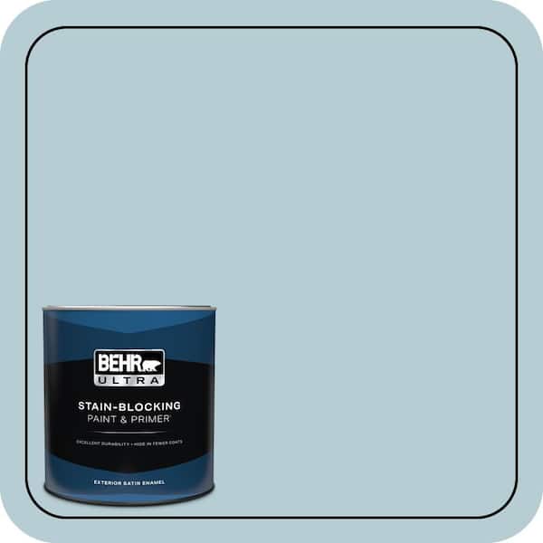 BEHR ULTRA 1 qt. #530E-3 Sonata Satin Enamel Exterior Paint & Primer