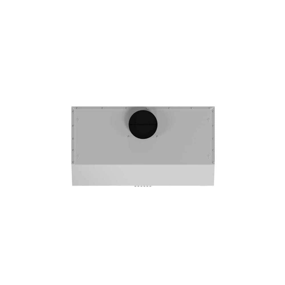 White Stainless Steel 30" Under Cabinet Range Hood with LED Lights