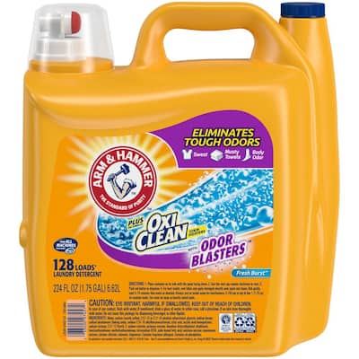 224 oz. Fresh Burst Liquid Laundry Detergent with Odor Blasters (128-Loads)