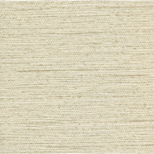 Warner Bali Off-White Seagrass Off-White Wallpaper Sample