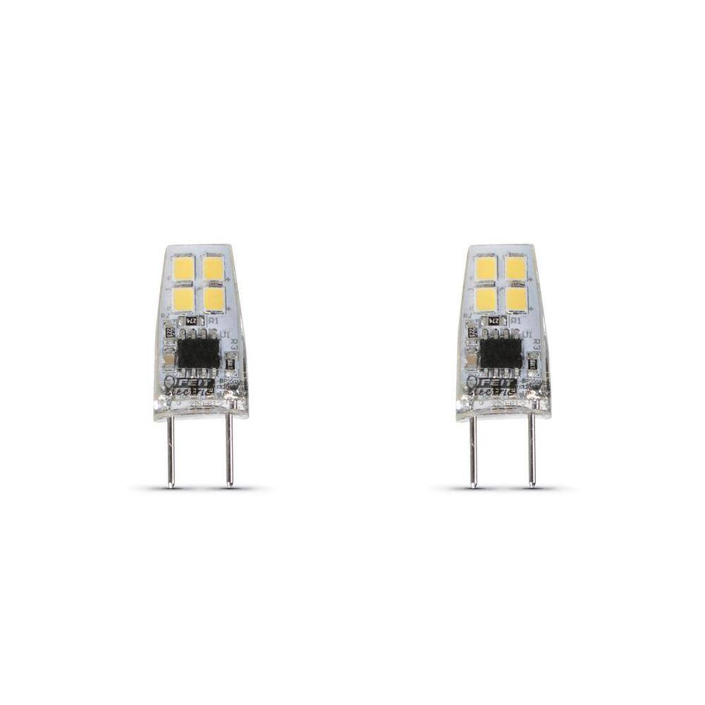 20-Watt Equivalence T4 3000K G8 LED Light Bulb Bright White (2-Pack) price history on PriceWatchPro