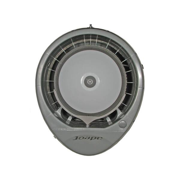 Unbranded Cyclone 23 in. Wall Mount Misting Fan in Gray, Cools 800 sq. ft.