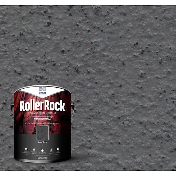 1 Gal. Self-Priming LavaRock Gray Exterior Concrete Coating
