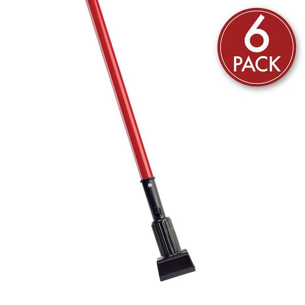 5 ft. Resin-Jaw Mop Frame with Steel Handle (6-Pack)