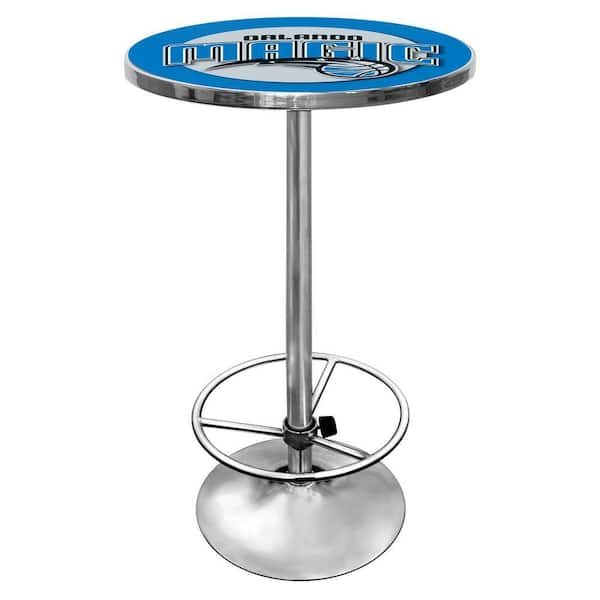 Trademark NBA Orlando Magic Chrome Pub/Bar Table