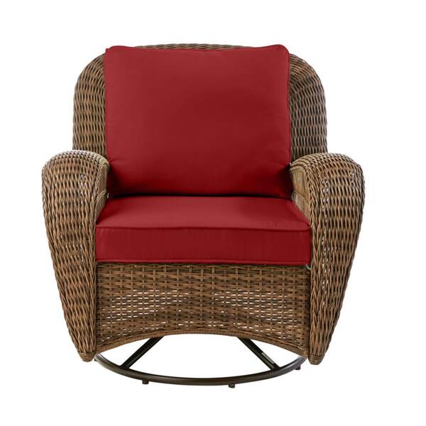 hampton bay beacon park swivel rocker