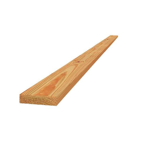 WeatherShield 1 in. x 6 in. x 12 ft. Appearance Grade Ground Contact Cedar-Tone Pressure-Treated Softwood Pine Board