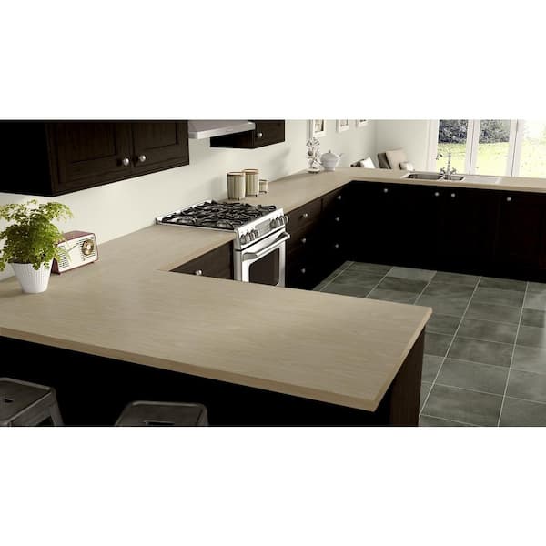 2 in. x 3 in. Laminate Sheet Sample in Manitoba Maple with Standard Matte Finish