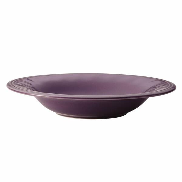 Rachael Ray Cucina Dinnerware 9-1/2 in. Stoneware Soup and Pasta Bowl in Lavender