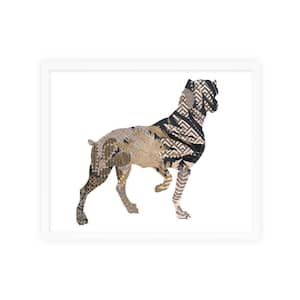 Flora and Fauna 25 -Framed Giclee Animal Art Print 42 in. x 34 in.