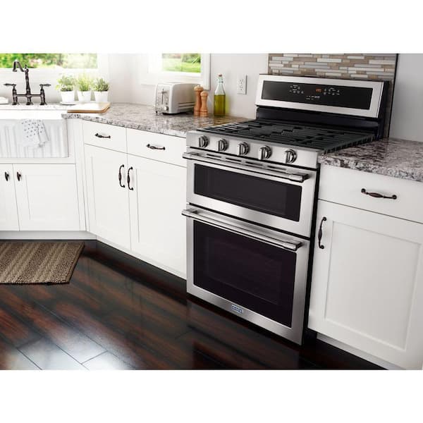 Maytag double oven on sale electric stove