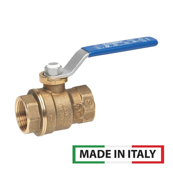 3/4 in. FIP x 3/4 in. FIP Full Port Lead Free Brass Ball Valve