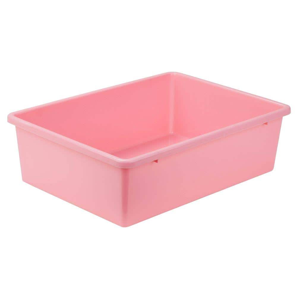 16.5-Qt. Storage Bin in Dark Pink