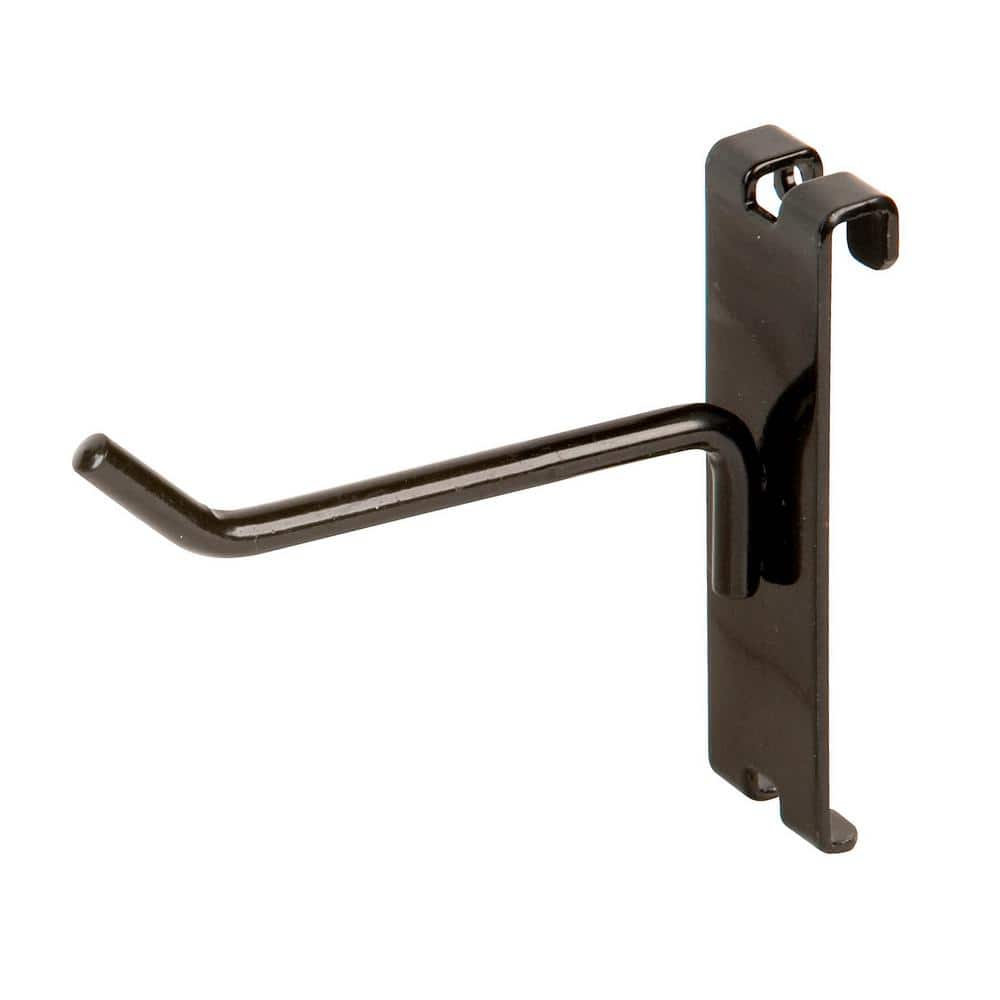 4 in. Black Hook for Gridwall (Pack of 96)